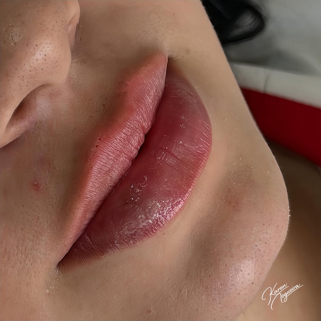 1ml de preenchimento labial, realçando ainda mais a beleza da @dudsouzareserva19 💋CROSP124860Ag